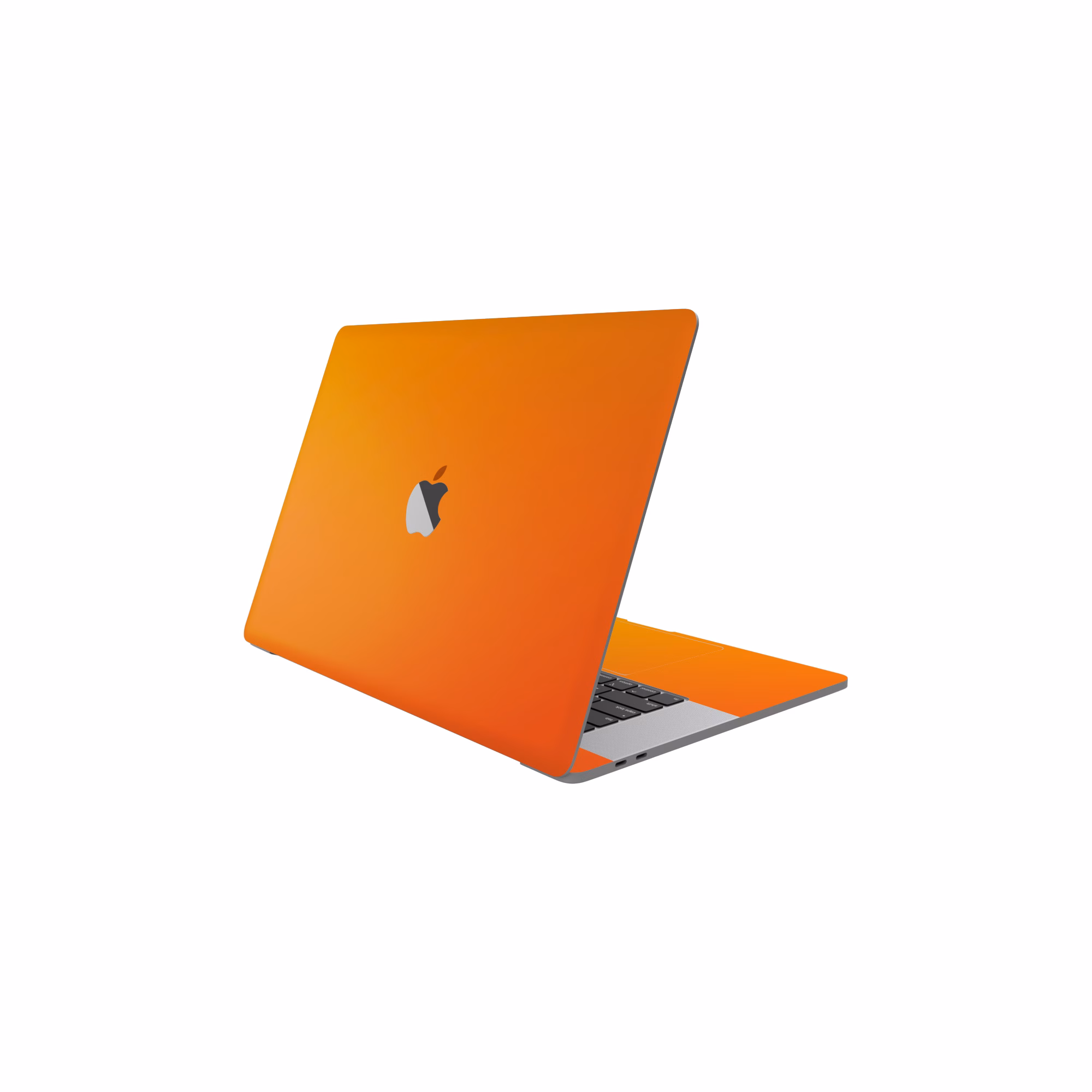 Matt Orange Skin für Macbook Pro M1