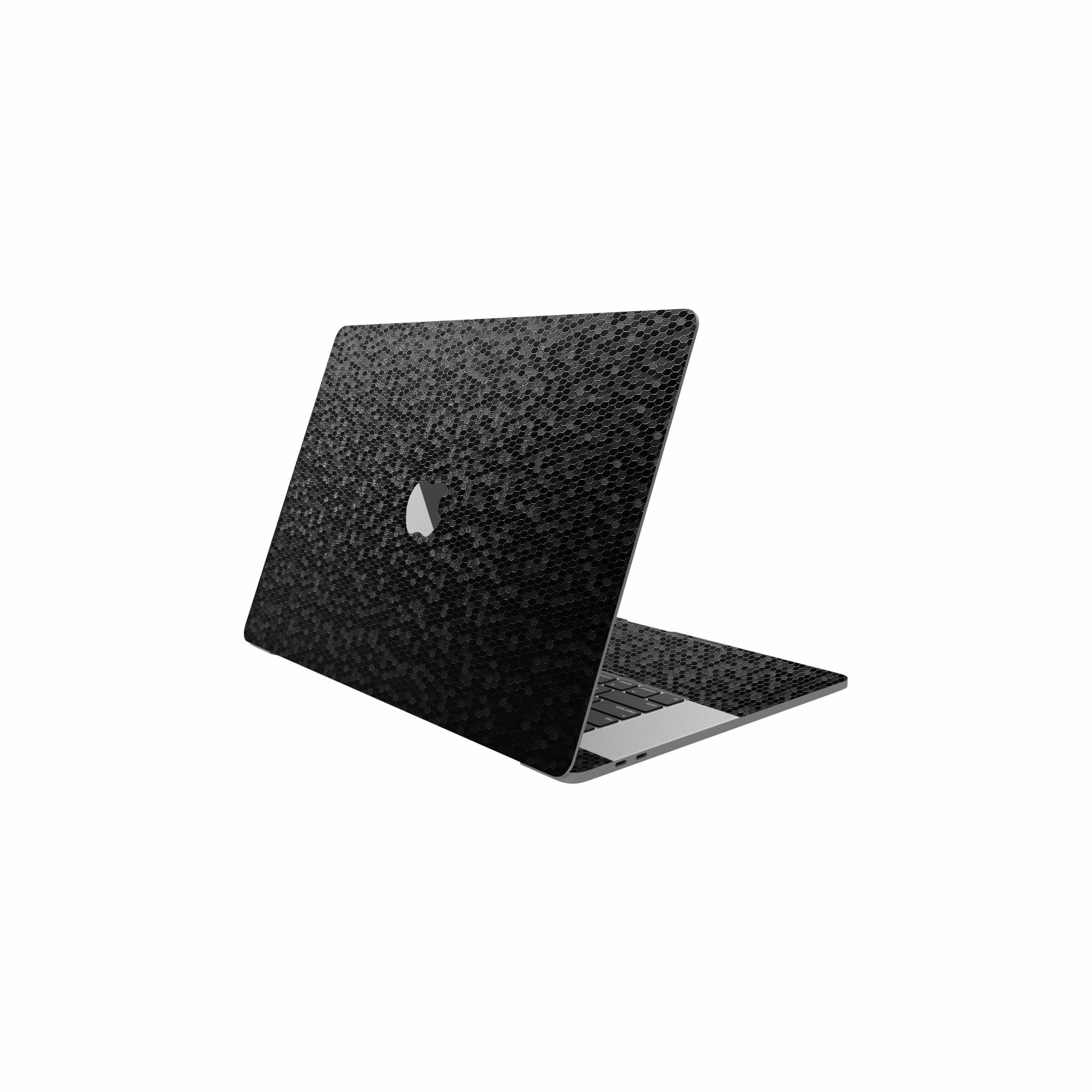 Black 3D Honeycomb Skin für Apple Macbook Pro M1 2020