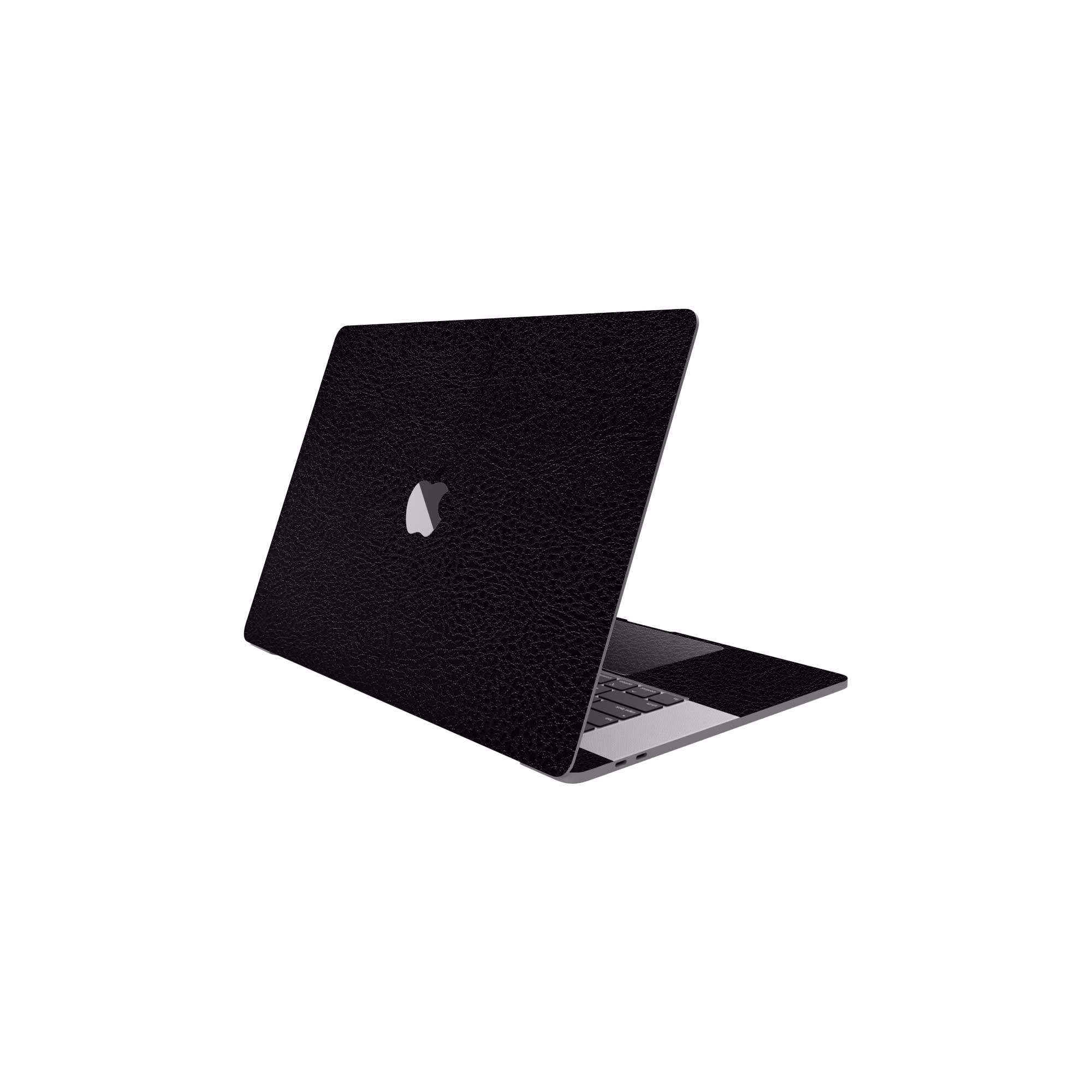 Black Leather Skin für Apple Macbook Pro M1 2020