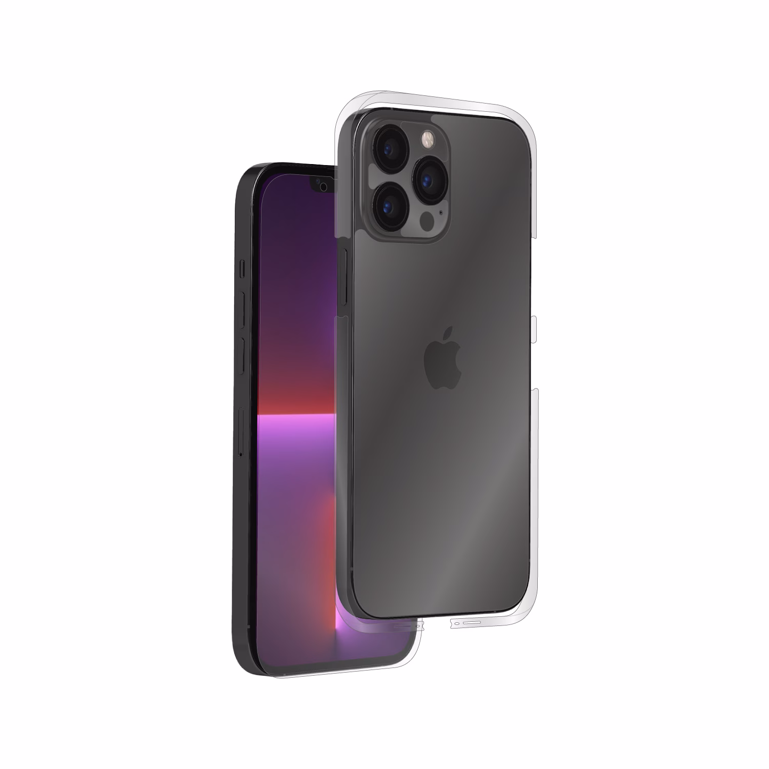 Apple iPhone 13 Pro (6.1", 2021) - Clear Series Skin