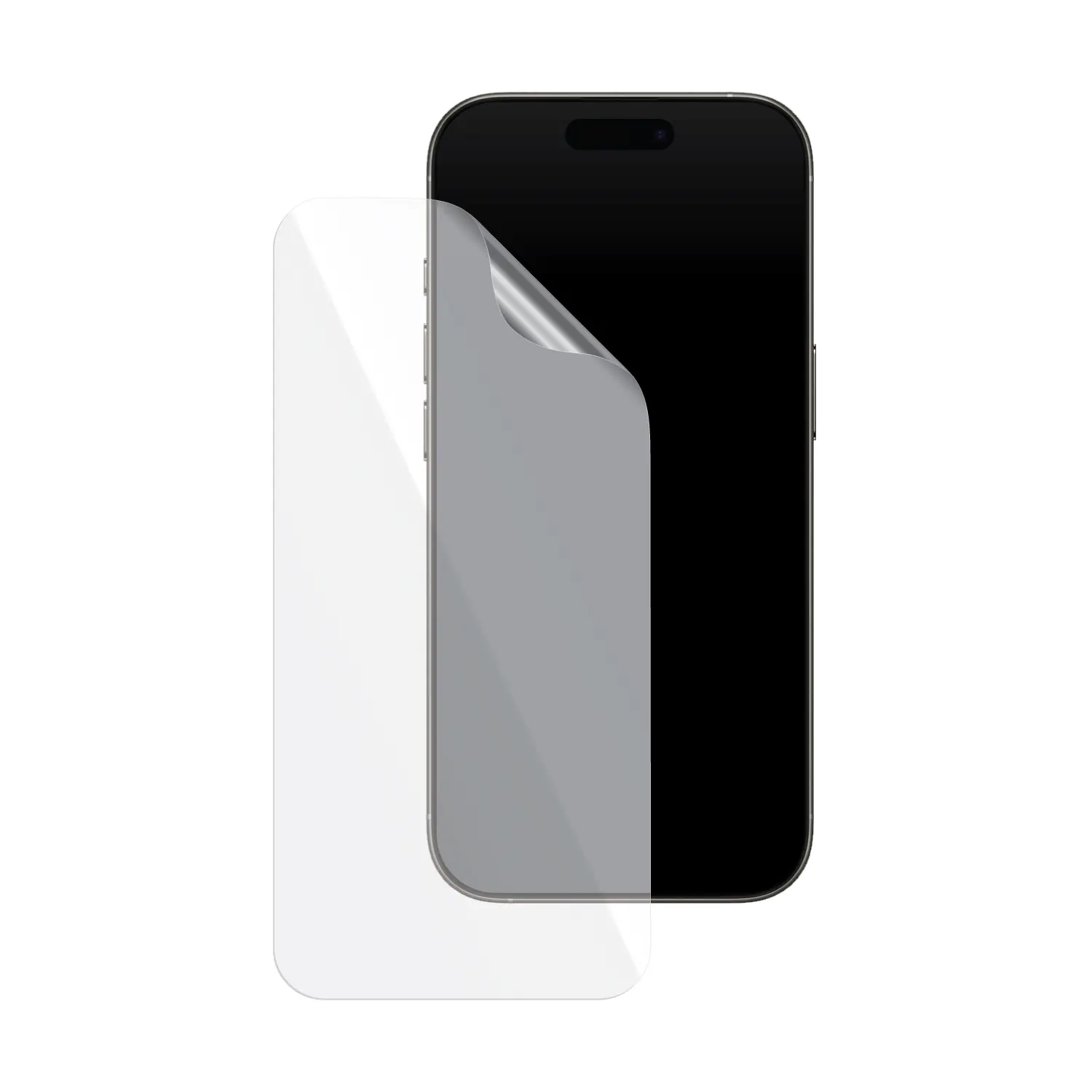 iPhone TPU-Displayschutzfolie, glänzend