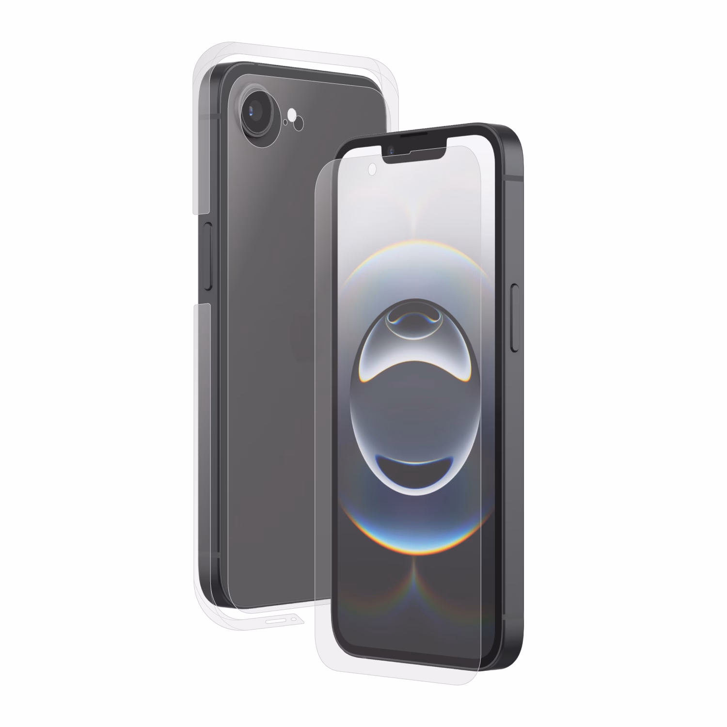 Apple iPhone 16e Clear Serie Skin - Full Body Transparent Invisible Skin für iPhone