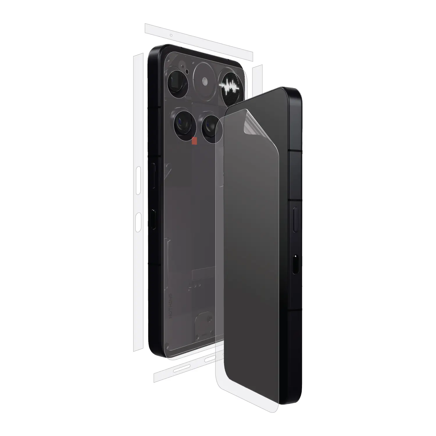 Nothing Phone (3) (2025, 6.67″) – Clear Series Skin