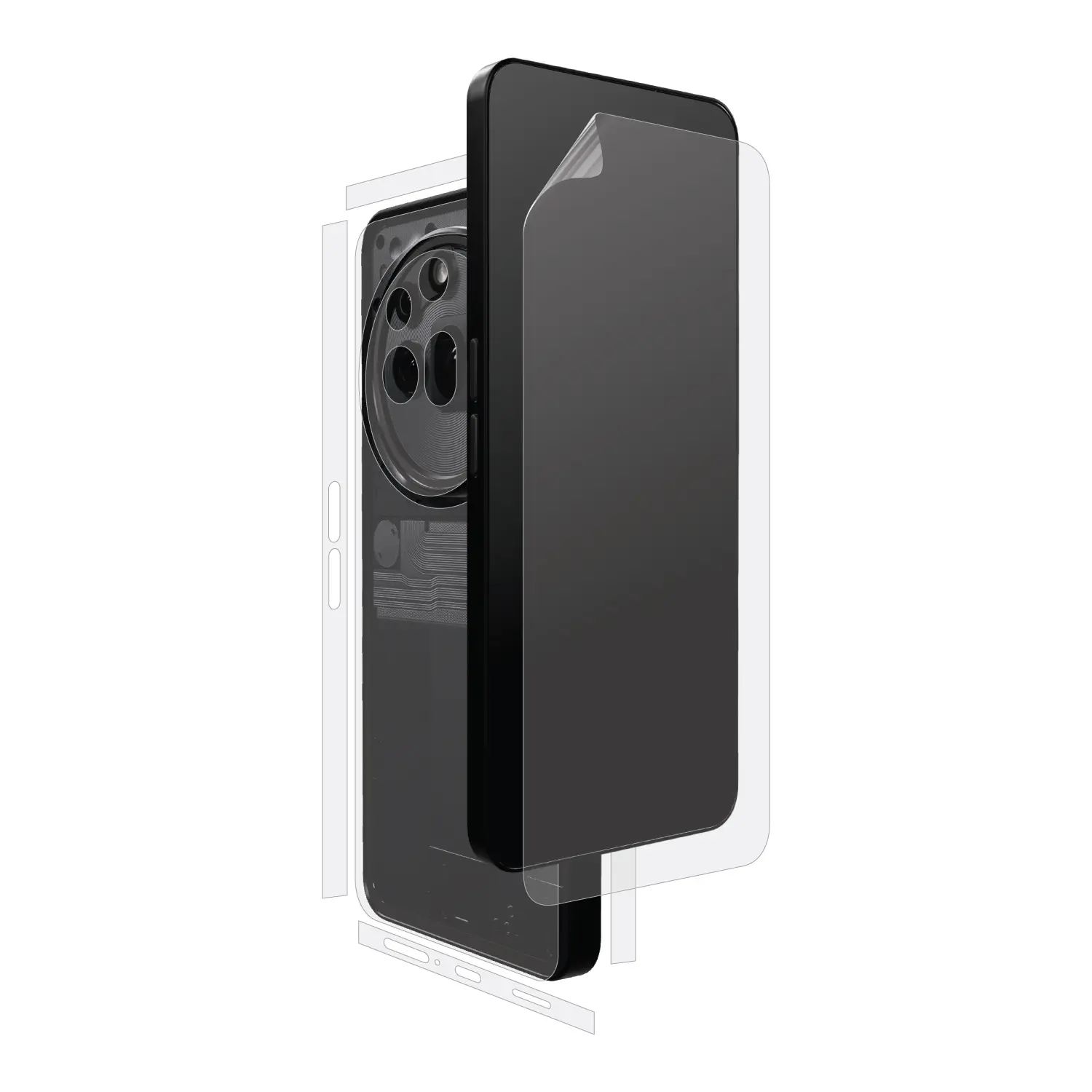 Nothing Phone (3a) Pro (2025, 6.8″) – Clear Serie Skin