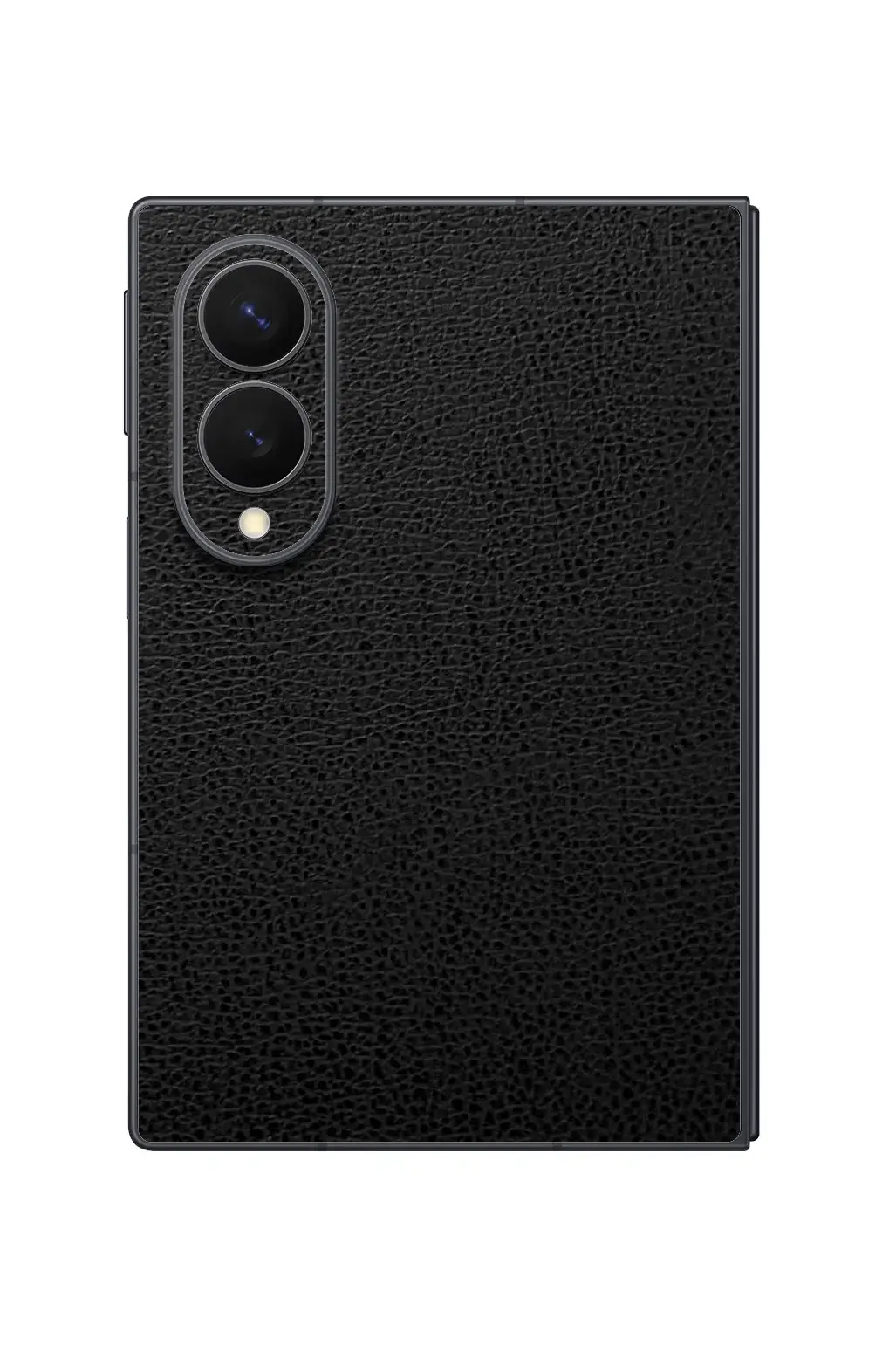 Samsung Galaxy Z Fold8 Black Leather skin-wrap-ultraskinz
