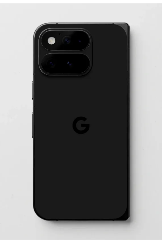 Google Pixel 11 Pro Fold GLOSS Series Jet Black easy-to-apply with logo skin-wrap-ultraskinz