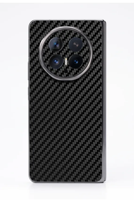 Honor Magic V6 black carbon fibre easy-to-apply