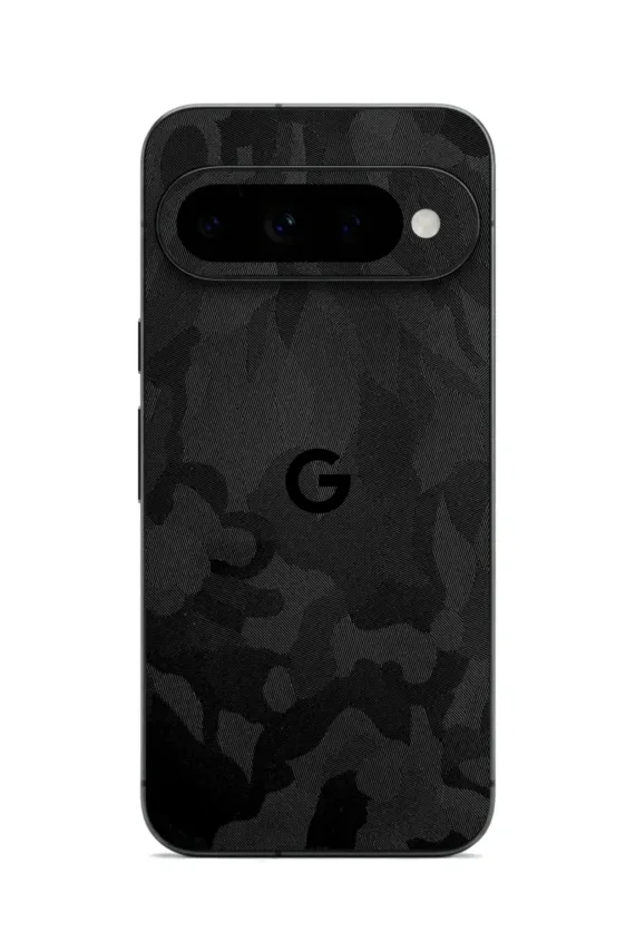 Google Pixel 11 Pro XL CAMO Series Camo Black easy-to-apply with logo skin-wrap-ultraskinz